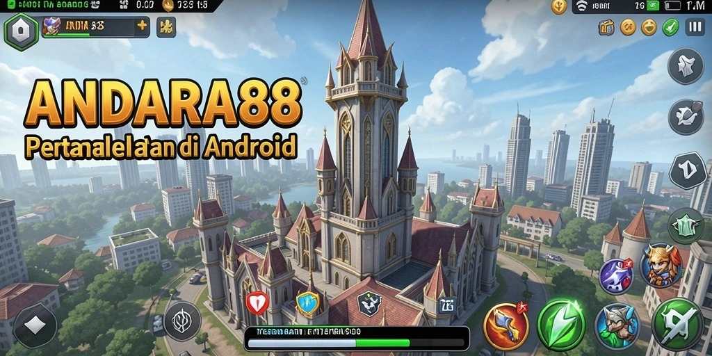 Gameplay menantang dari ANDARA88 dalam genre Tower Defense.