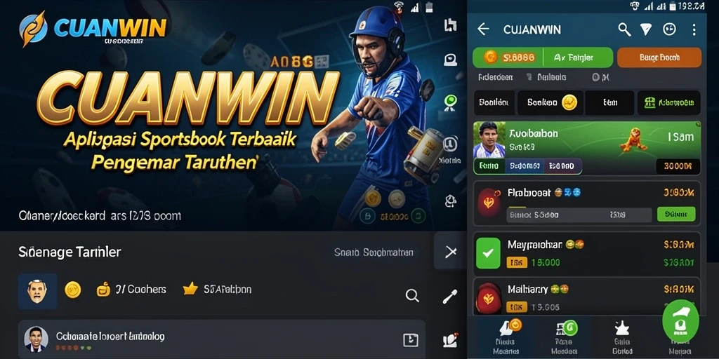 Tangkapan layar gameplay taruhan sportsbook CUANWIN yang menarik.