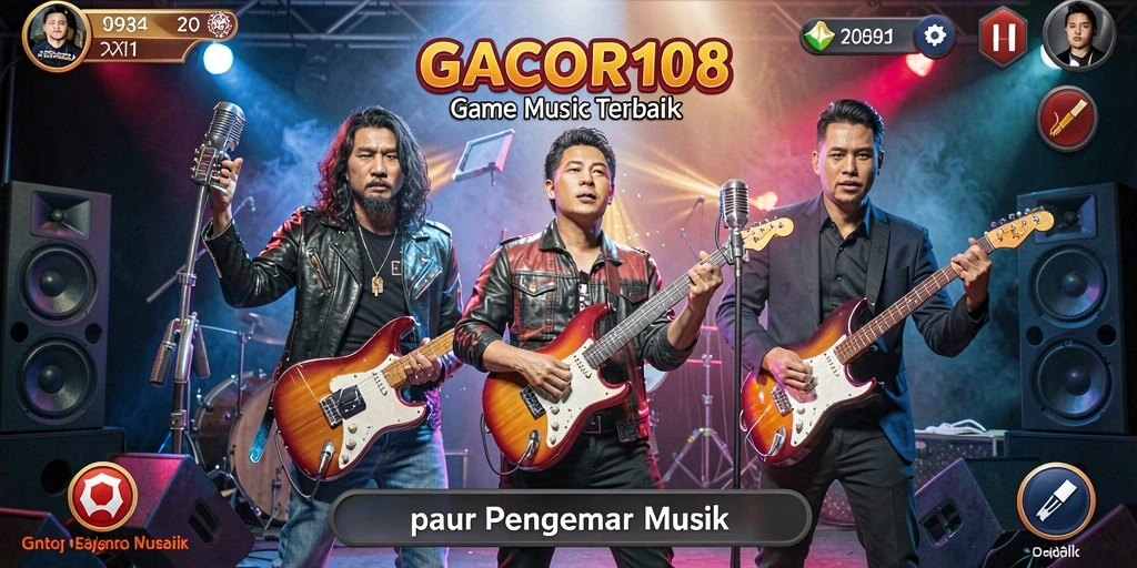 Tampilan gameplay GACOR108 yang penuh warna dan interaktif.