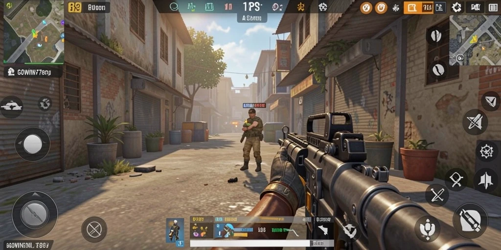 Tampilan gameplay GOWIN789 yang menegangkan dengan aksi seru.