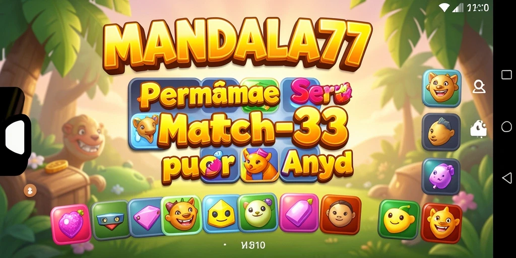 Tampilan gameplay MANDALA77 yang seru dan menantang.