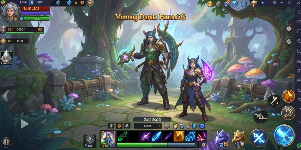 Screenshot gameplay RATU303 yang menunjukkan aksi seru di dunia MMORPG.