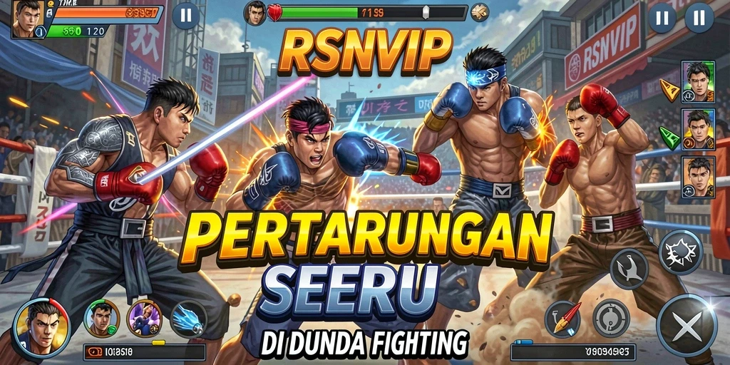 Tampilan gameplay RSNVIP yang mendebarkan dan penuh aksi.